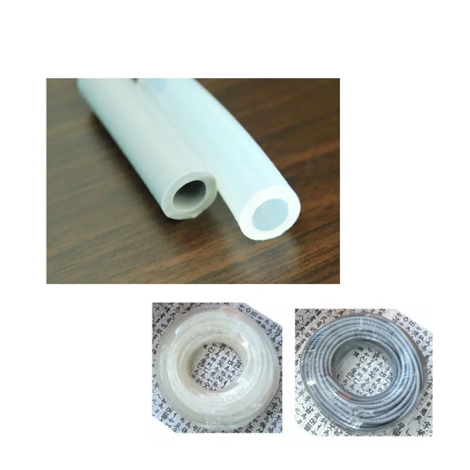 [약탕기]실리콘호스 외경1.5cm (회색/투명)