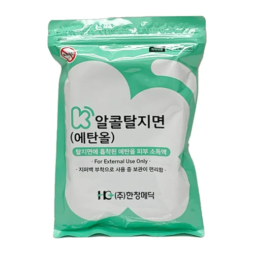 [한창]케이알콜탈지면(지퍼백)