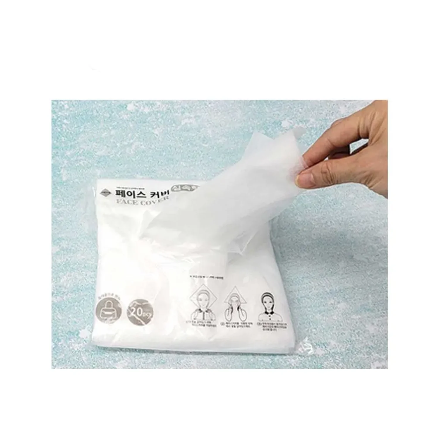 마름모형 페이스커버 실속형 (20매)