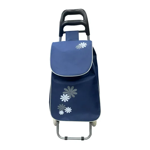 [유럽형 꽃패턴 블루]3단 카트(1대)