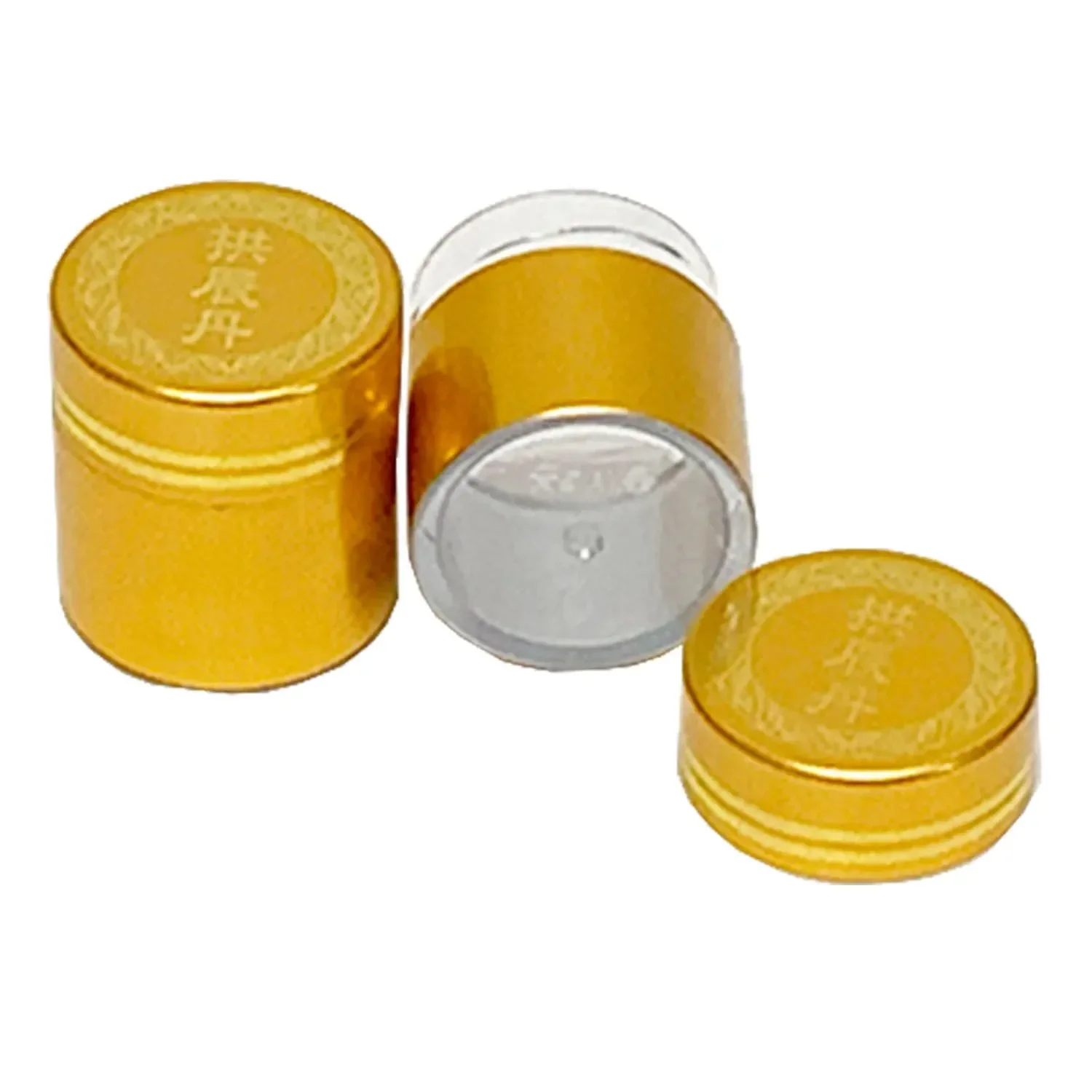 [투명바닥]금띠 공진단청병 무광(대)