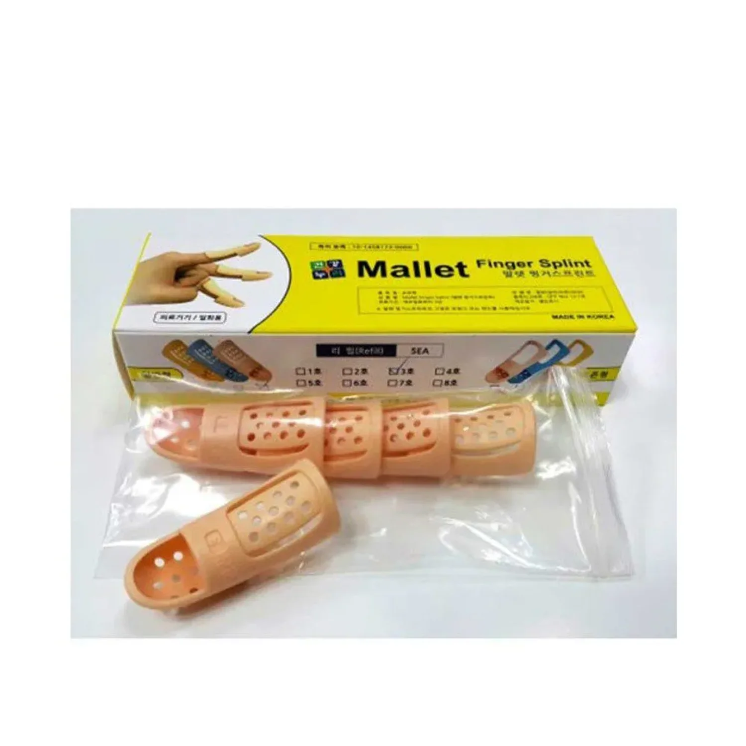 말렛핑거스프린트 리필 (Mallet Finger Splint Refill)  일반형 5개입